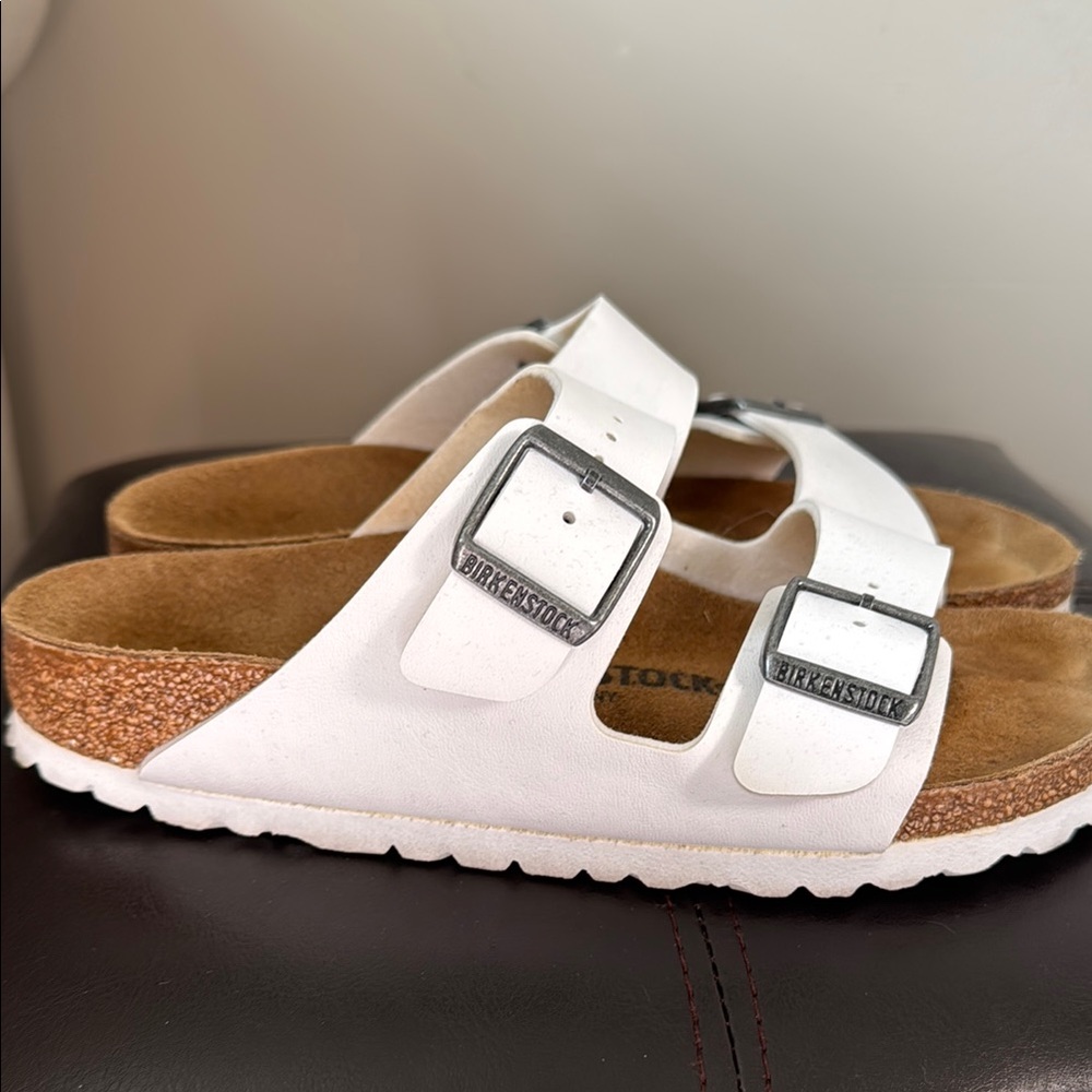 Birkenstock White Sandals
